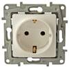Розетка 2К+З Legrand Etika 16A 250V немецкий стандарт белая 672221