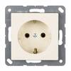 Jung EcoProfi Розетка с заземл. без штор. 16А 250В~ безвинтовые клеммы, беж.