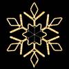 Светодиодная снежинка Кристалл Laitcom (LTC) LC-13091