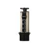 Блок розеток 12S (3 секции и 2 USB) Mebax 00-00001165