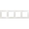 Рамка 4-постовая Legrand Etika белая 672504