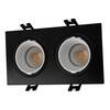 Встраиваемый светильник Denkirs DK3072-BK+WH
