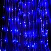 Светодиодная гирлянда Feron Занавес Водопад 230V синяя 8 режимов CL28 48606