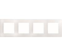 Рамка 4-постовая Legrand Etika белая 672504