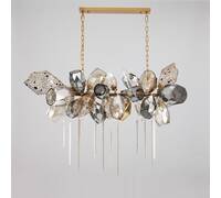 Подвесная люстра Delight Collection Britannica 8898P/BL gold/smoky