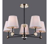 Люстра на штанге Illumico IL0394-5CSQ-24 BK AB CASTOR