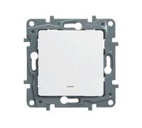 Переключатель одноклавишный Legrand Etika 10A 250V белый 672205