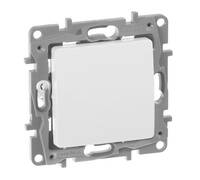 Выключатель одноклавишный Legrand Etika 10A 250V белый 672201