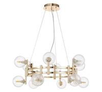 Подвесная люстра Crystal Lux Luxury SP12 Gold