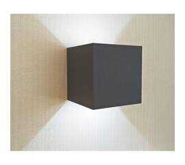 Уличный настенный светодиодный светильник Kink Light Куб 08585,16(4000K)