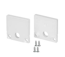 Заглушка Arlight SL-Slim20-H20 White с отверстием 047634