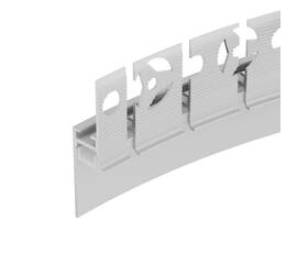 Профиль встраиваемый Arlight Plintus-Fantom-Bent-H20-Side-2000 White 043674
