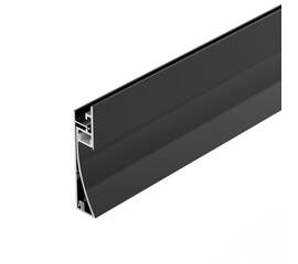 Профиль встраиваемый Arlight Plintus-H58-F-2000 Black 045286