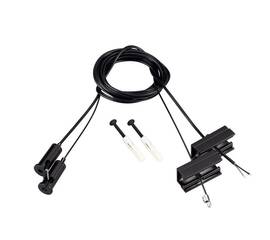 Подвес токопроводящий Arlight SL-Line-25100 2x2m Set Black 045799