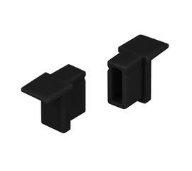 Заглушка Arlight SL-Mini-6-H9 Black глухая 044088