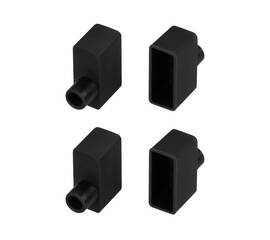 Заглушка Arlight WPH-Flex-0616-Side Black с отверстием 045880