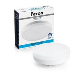 Лампа светодиодная диммируемая Feron GX53 12W 6400K матовая LB-456 51066