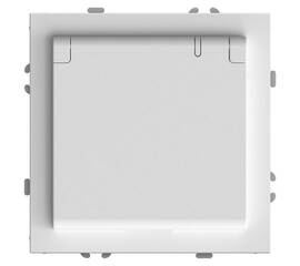 Розетка 2P Stekker Эмили со шторками крышкой белый фарфор RST16-5113-01 49878