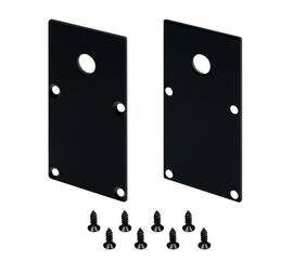 Заглушка Arlight Line-S-3667 Black с отверстием 042915