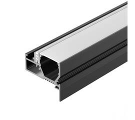 Профиль Arlight Stretch-20-Wall-D-Side-2000 Black 042947