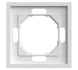 Рамка 1-постовая Stekker Эмили белый фарфор PFR00-5001-01 49884