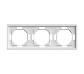 Рамка 3-постовая Stekker Эмили белый фарфор PFR00-5003-01 49886