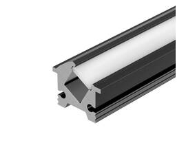 Профиль встраиваемый Arlight SL-Bevel-H12-F13-2000 Anod Black 043749