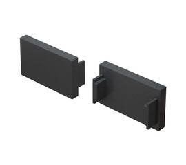 Заглушка для накладного шинопровода Maytoni Technical Accessories for tracks Basity TRA172EC-11B