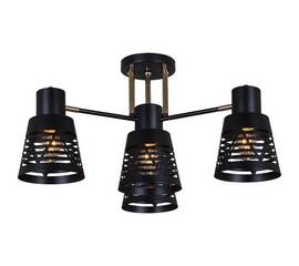 Люстра Reluce 06074-3.3-04 BK+FG