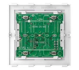 Кнопочный модуль Schneider Electric Merten D-Life PlusLink Wiser BLE двухклавишный MTN5123-6000