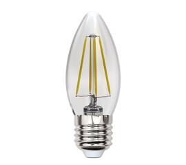 Лампа светодиодная филаментная (UL-00005901) Uniel E27 13W 3000K прозрачная LED-C35-13W/3000K/E27/CL