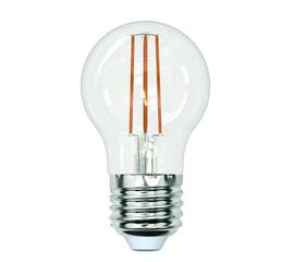 Лампа светодиодная филаментная (UL-00005908) Uniel E27 13W 4000K прозрачная LED-G45-13W/4000K/E27/CL