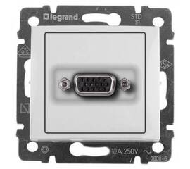 Розетка HD15 Legrand Valena белая 770083
