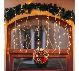 Светодиодный занавес Eurosvet 200-001 белый 1,5*1м IP20