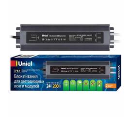 Блок питания Uniel 24V 200W IP67 8,3A UET-VAF-200B67 24V IP67 UL-00007580