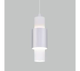 Подвесной светильник Eurosvet Bento 50204/1 LED белый/матовое серебро