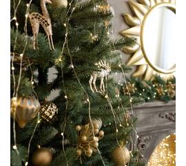 Гирлянда занавес Eurosvet 200-004 теплый белый 2*3м IP20