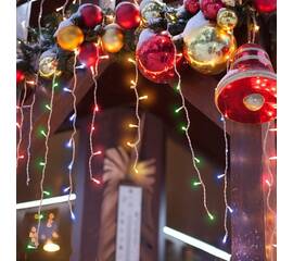 Гирлянда бахрома Eurosvet 100-001 мульти 1,8*0,5м IP20