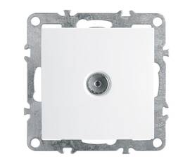 Розетка телевизионная Stekker Эрна белый PST00-9108-01 39315
