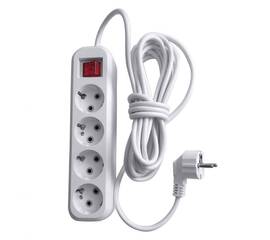 Удлинитель Stekker Home 4гн х 2м с/з HM03-41-02 39523