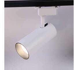 Трековый однофазный светильник ЭРА TR5-30 COB WH Б0049054