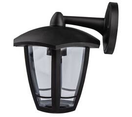 Уличный настенный светильник ЭРА НБУ 07-40-004 «Дели 3» черный Б0051188