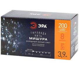 Гирлянда мишура 220V холодный белый ЭРА ENIN - WC Б0047971