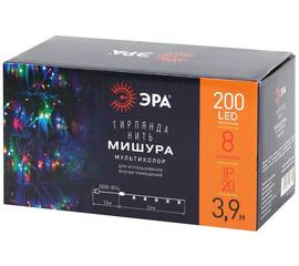 Гирлянда мишура 220V мультиколор ЭРА ENIN - WM Б0047972