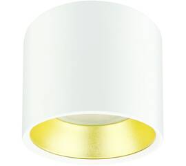 Накладной светильник ЭРА OL8 GX53 WH/GD Б0048536