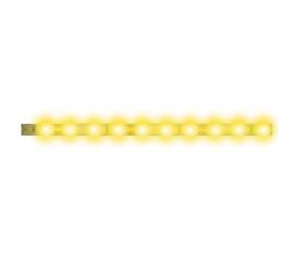 Светодиодная лента Uniel ULS-N21-2835-120LED/m-8mm-IP67-220V-8W/m-50M-YELLOW бобина