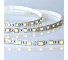 Светодиодная лента Uniel ULS-M25-5050-60LED/m-10mm-IP20-DC12V-14,4W/m-5M-3000K PROFI катушка в герме