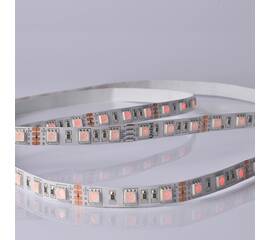 Светодиодная лента Uniel ULS-M25-5050-60LED/m-10mm-IP20-DC12V-14,4W/m-5M-RGB PROFI катушка в гермети