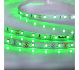 Светодиодная лента Uniel ULS-M11-2835-60LED/m-8mm-IP20-DC12V-4,8W/m-5M-GREEN PROFI катушка в гермети