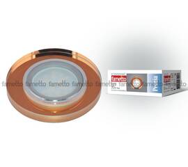 Встраиваемый светильник Fametto Peonia DLS-P106 GU5.3 CHROME/BRONZE